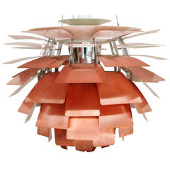 Mid Century Modern Design Lamp by Poul Henningsen PH Artichoke for Louis Poulsen