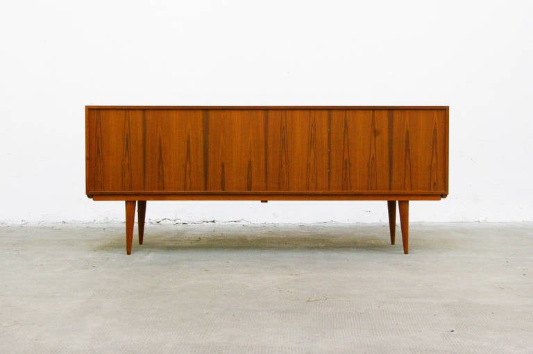 Sideboard by Gunni Omann No. 18 Mid Century Modern Design Teak 3