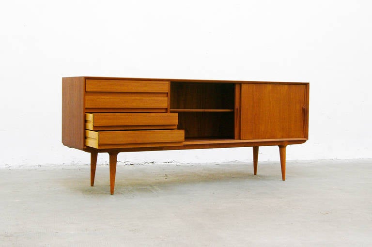 Danish Sideboard by Gunni Omann No. 18 Mid Century Modern Design Teak