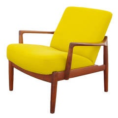 Teak arm chair by Tove and Edvard Kindt-Larsen, 125 France & Son Kvadrat