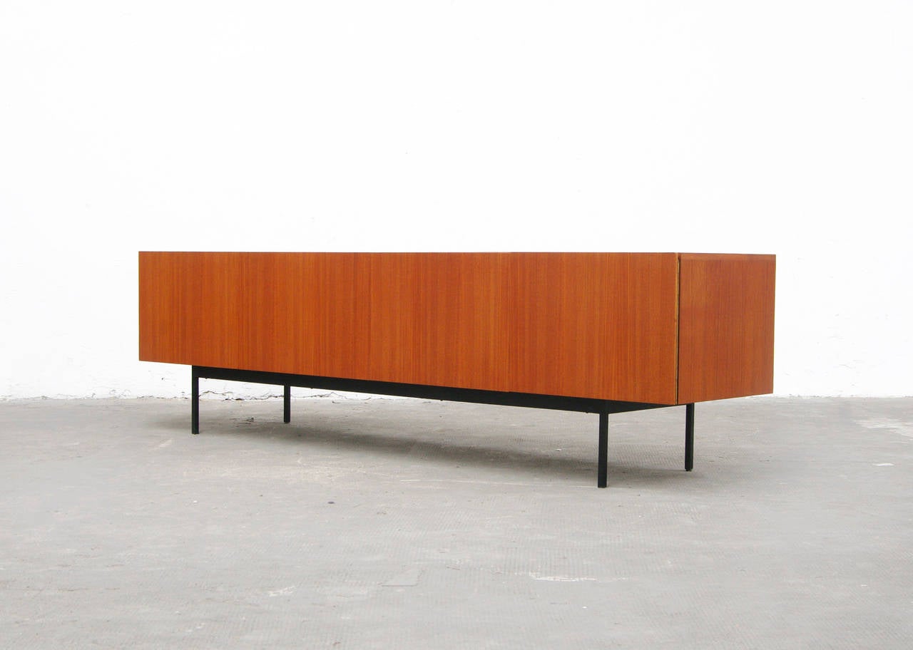 Sideboard by Dieter Waeckerlin for Behr B40 Teak, Mid-Century Modern Design In Excellent Condition In Berlin, DE