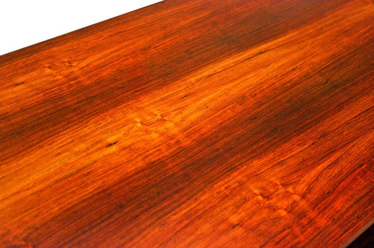 Rosewood desk by Bodil Kjaer for E. Pederson & Søn rosewood 60s