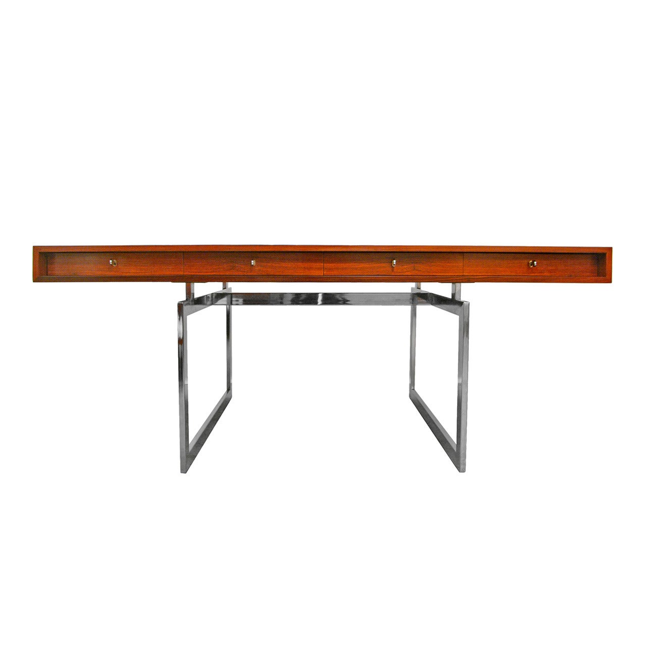 desk by Bodil Kjaer for E. Pederson & Søn rosewood 60s