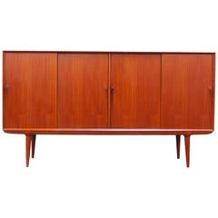 Highboard by Gunni Omann No. 19 Mid Century Modern Danish Design Teak