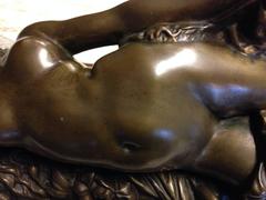 19th Century Women Bronze by Clesinger