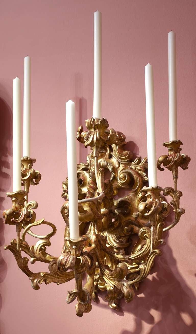 A Pair of Luxurious Wall Appliques
