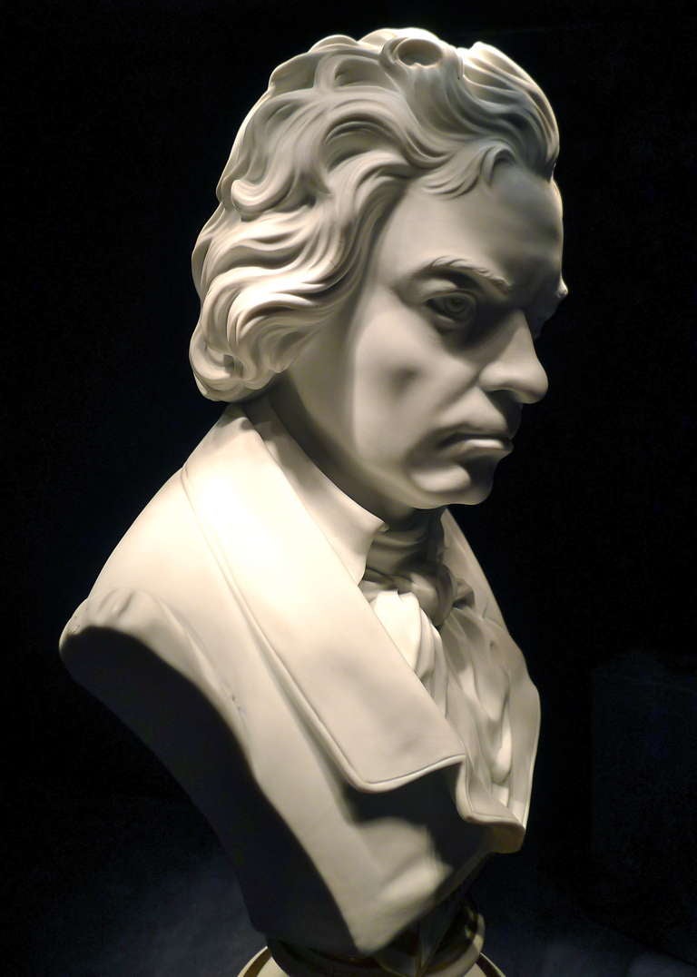 Austrian Bust of Ludwig van Beethoven For Sale