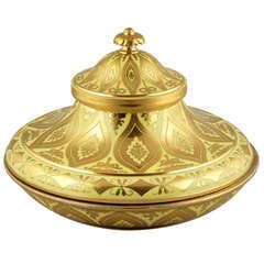 A Viennese Oriental-Style Bowl with Lid