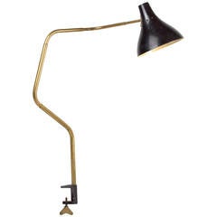 Vintage Clampe Luminaire designed by Werkstätte Hagenauer