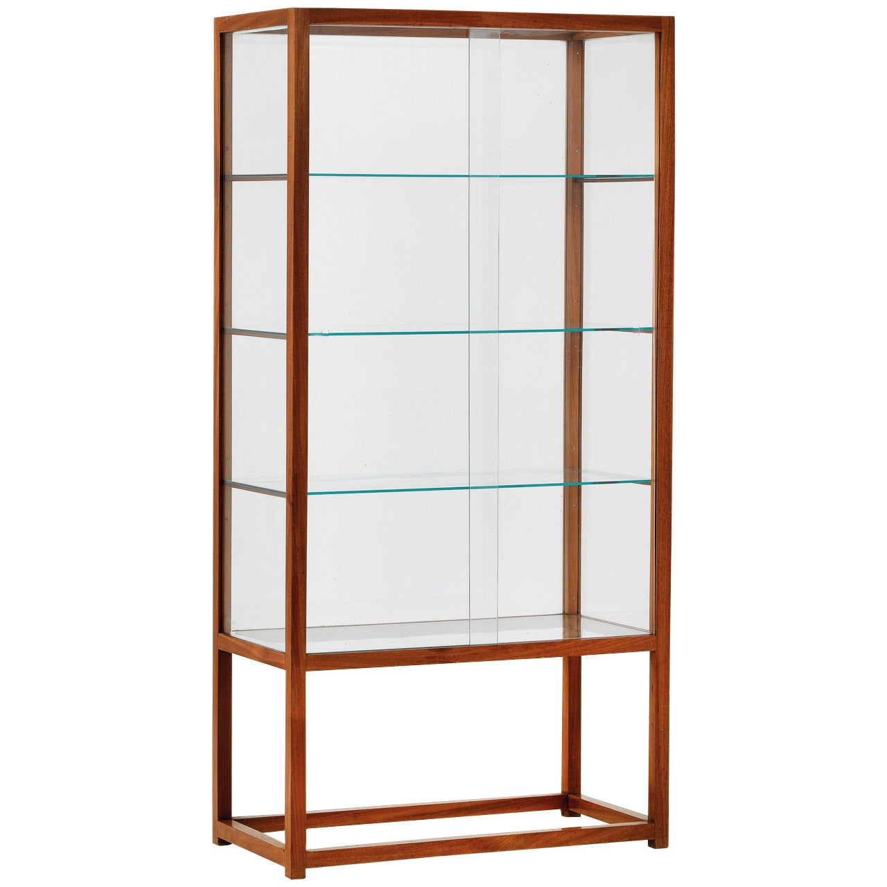 Glass Cabinet of the Apartment Franz Hagenauer For Sale