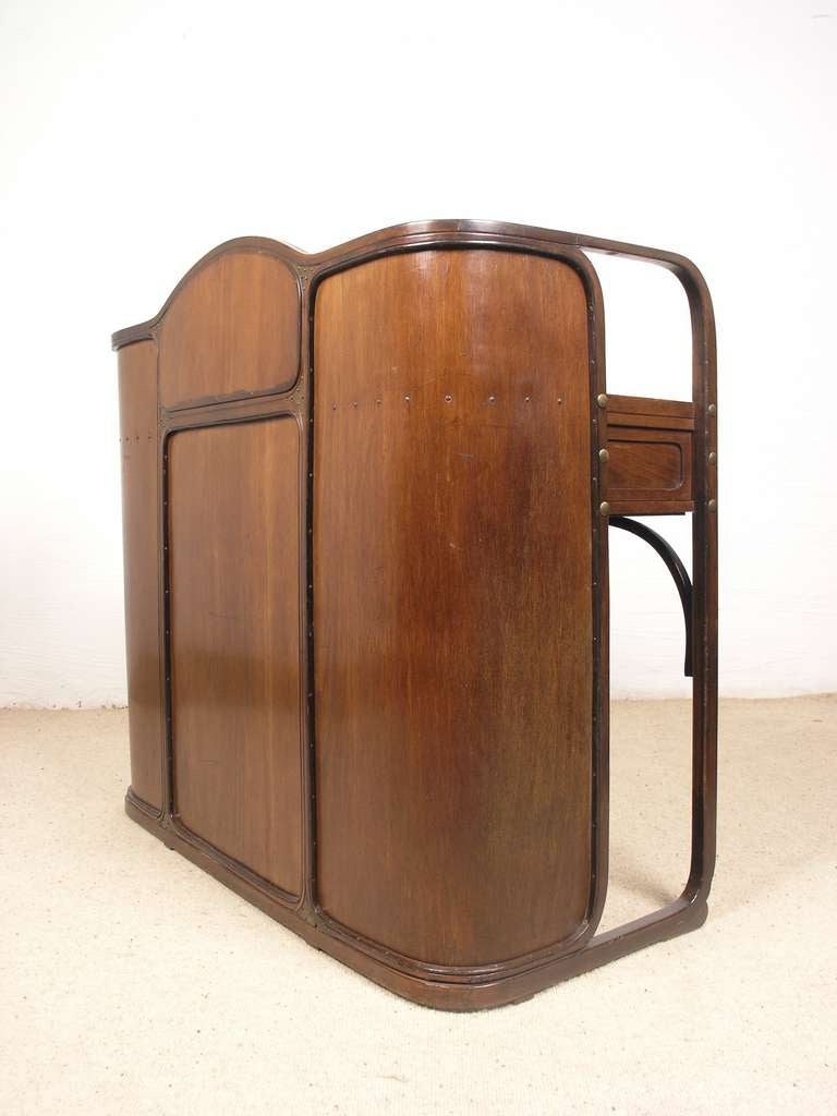 20th Century Viennese Secession Style Writing Desk, Kolo Moser