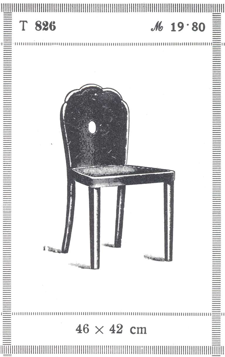 Rare Set of 8 Josef Hoffmann - Chairs, J. & J. Kohn Vienna 1