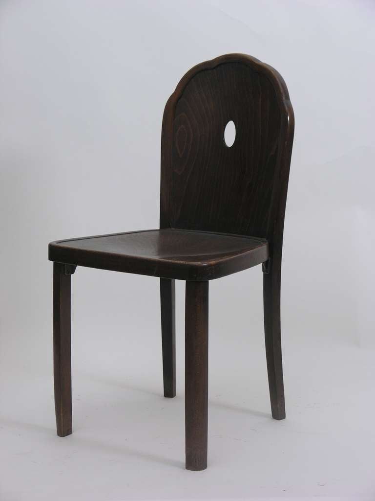 Art Nouveau Rare Set of 8 Josef Hoffmann - Chairs, J. & J. Kohn Vienna