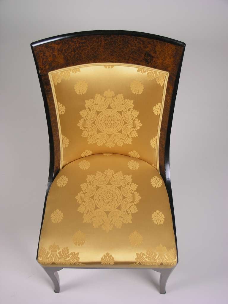 Set of Four Chairs from a Painters Residence in Vienna 1