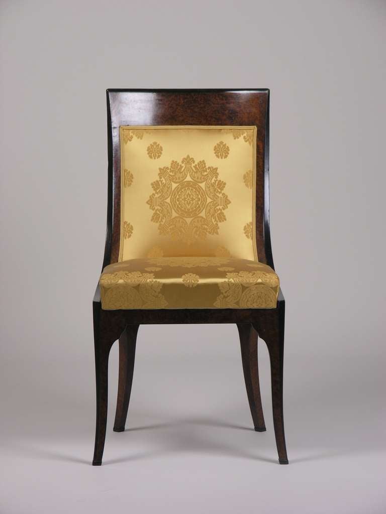 Set of Four Chairs from a Painters Residence in Vienna 2