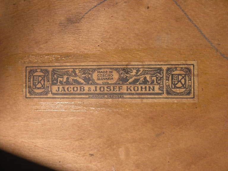 Rare Set of 8 Josef Hoffmann - Chairs, J. & J. Kohn Vienna 2