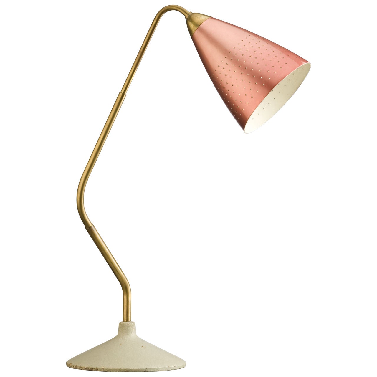 Table Lamp 'Flamingo" by Werkstaette Hagenauer, 1950s For Sale