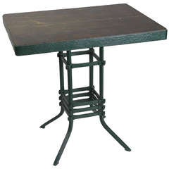 Antique Vienna Secession Garden Table