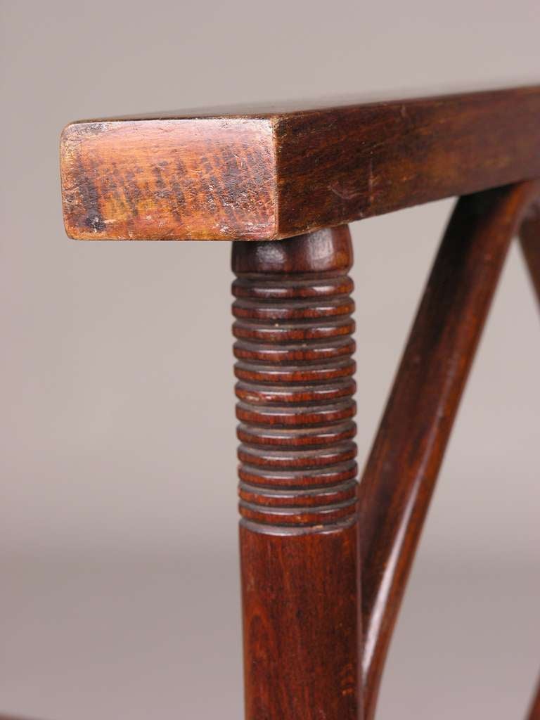 20th Century Viennese Bentwood Stool attributed to Josef Hoffmann