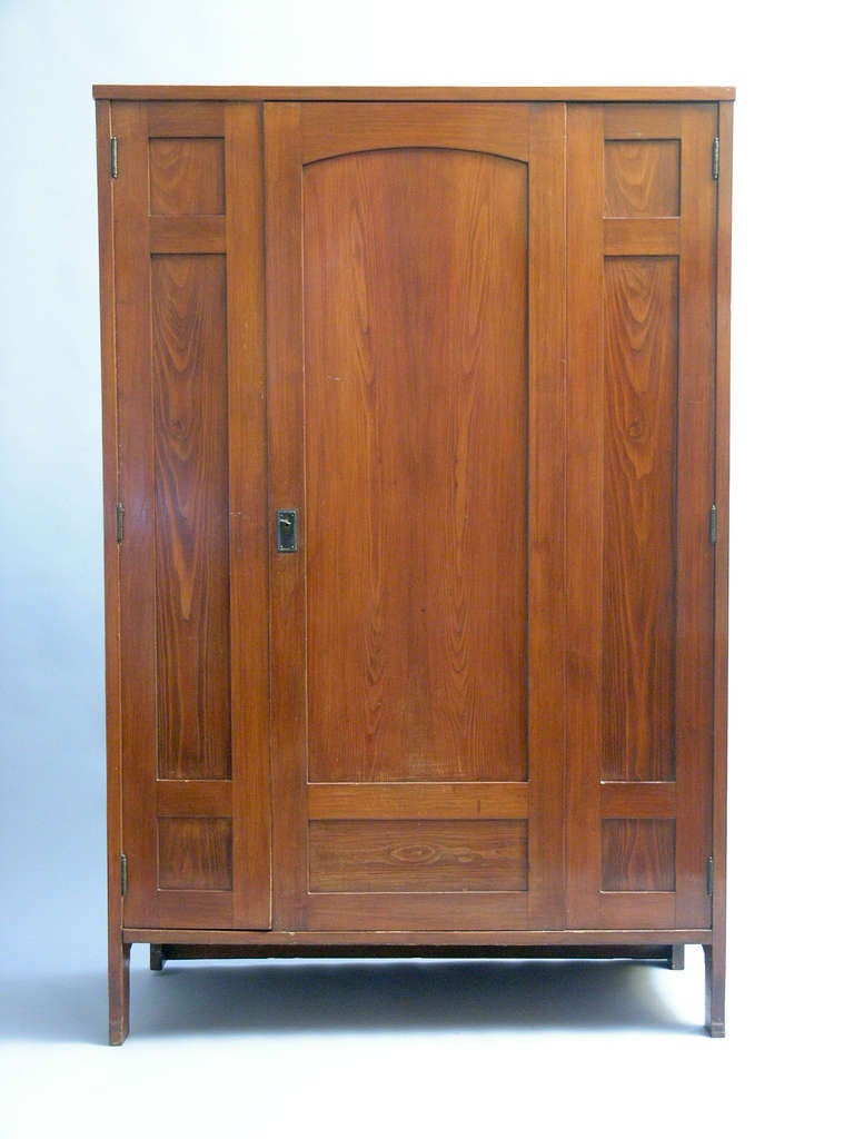 This cupboard was part of a hunting room presented at the International Hunting Exhibition in Vienna in 1910. The interior was designed by the architect and interior designer Freiherr von Krauss (1865-1942) and executed by the well known Viennese
