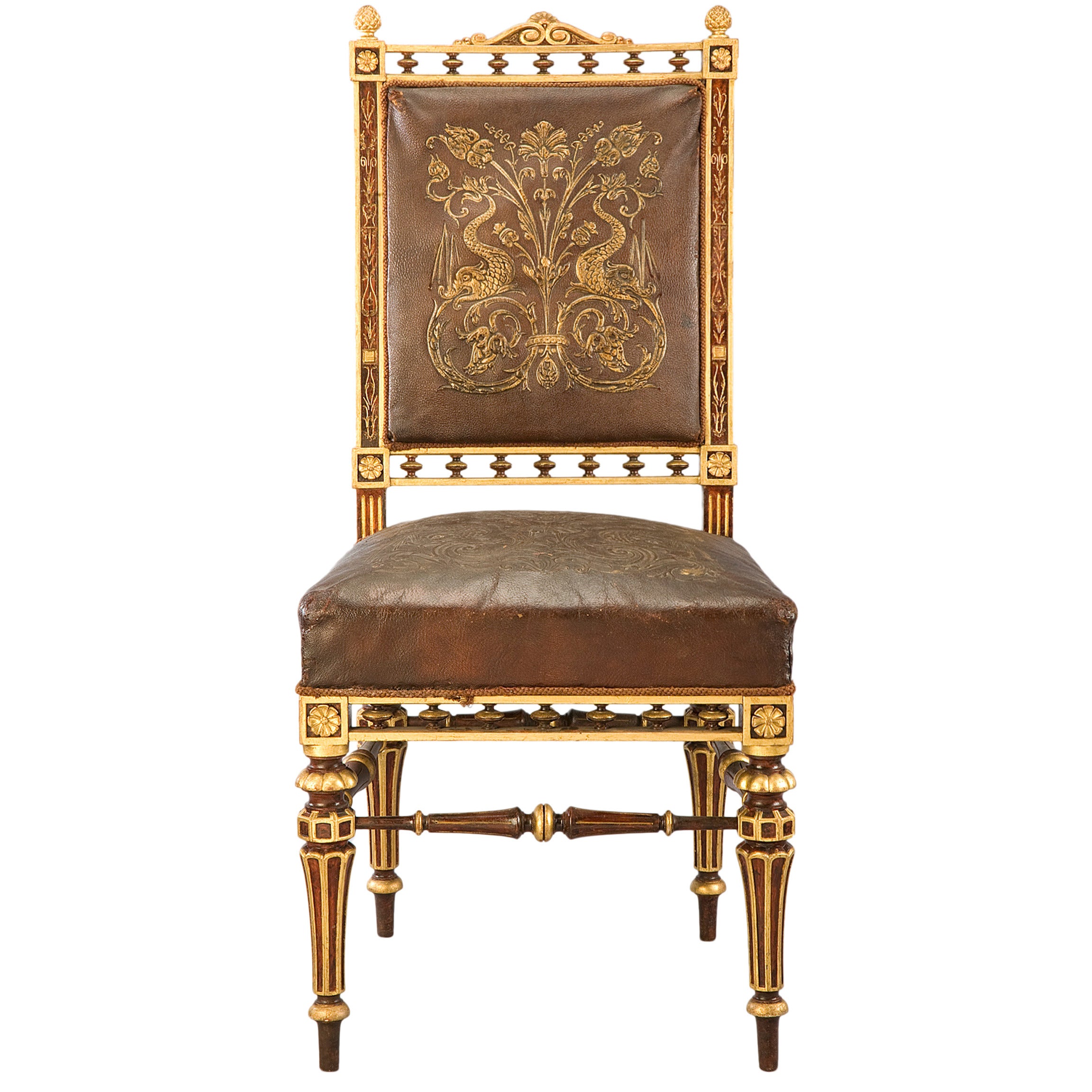 Chair of the Palace of Archduke Wilhelm For Sale