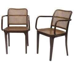 Pair of Armchairs A 811/1F by Thonet Mundus of the 1930ies