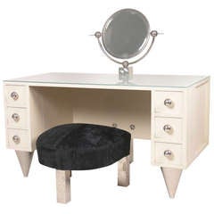 Antique Exceptional Dressing Table in Austrian Art Deco