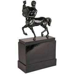 Original Sculpture 'Centaur' of Josef Humplik dated 1912