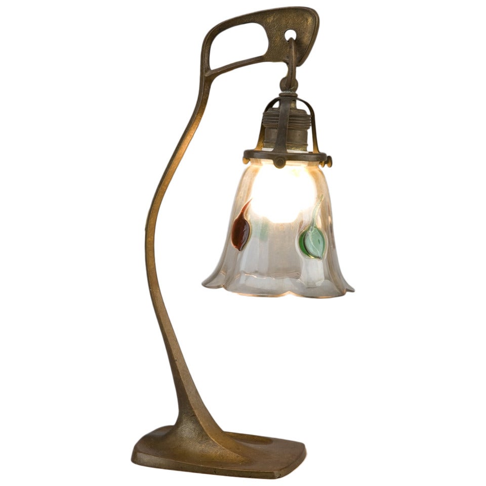 Art Nouveau Desk Lamp from Vienna For Sale