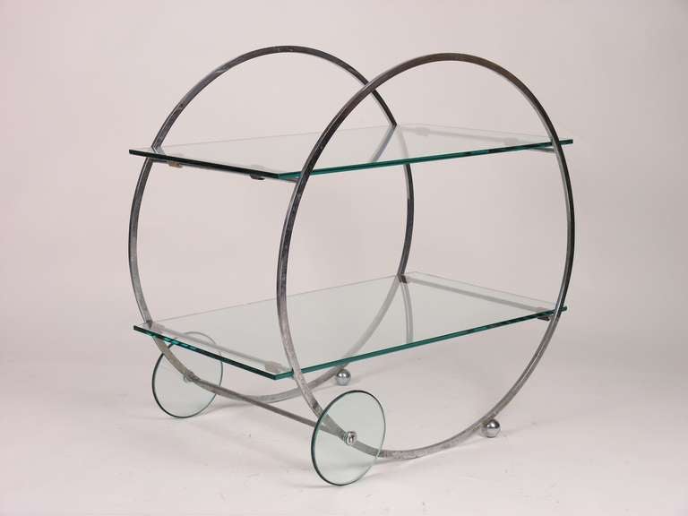 Original 1930ies Tea-Cart from Deutsche Werkstätten Hellerau