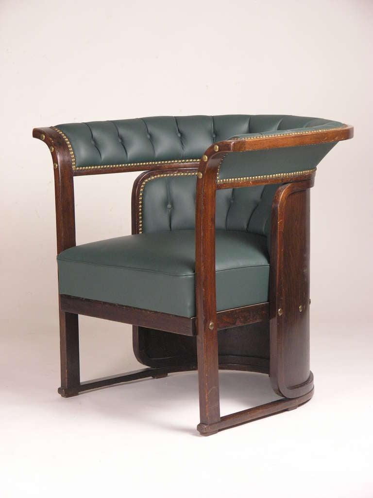 Art Nouveau Viennese Bentwood Armchair No. 675/F