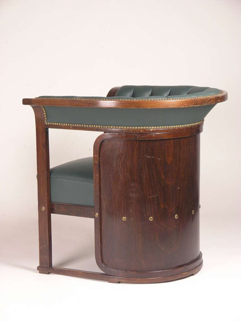 Austrian Viennese Bentwood Armchair No. 675/F