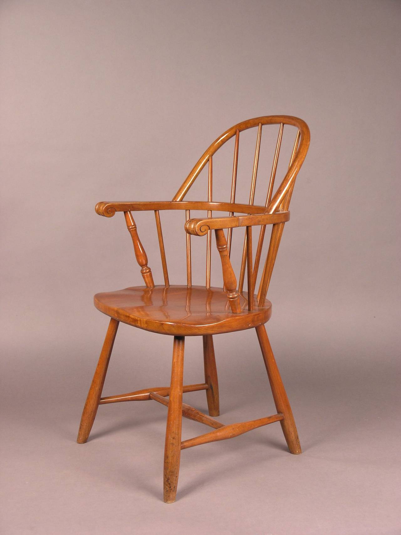Pair of Windsor Armchairs by Thonet In Excellent Condition For Sale In Vienna, AT