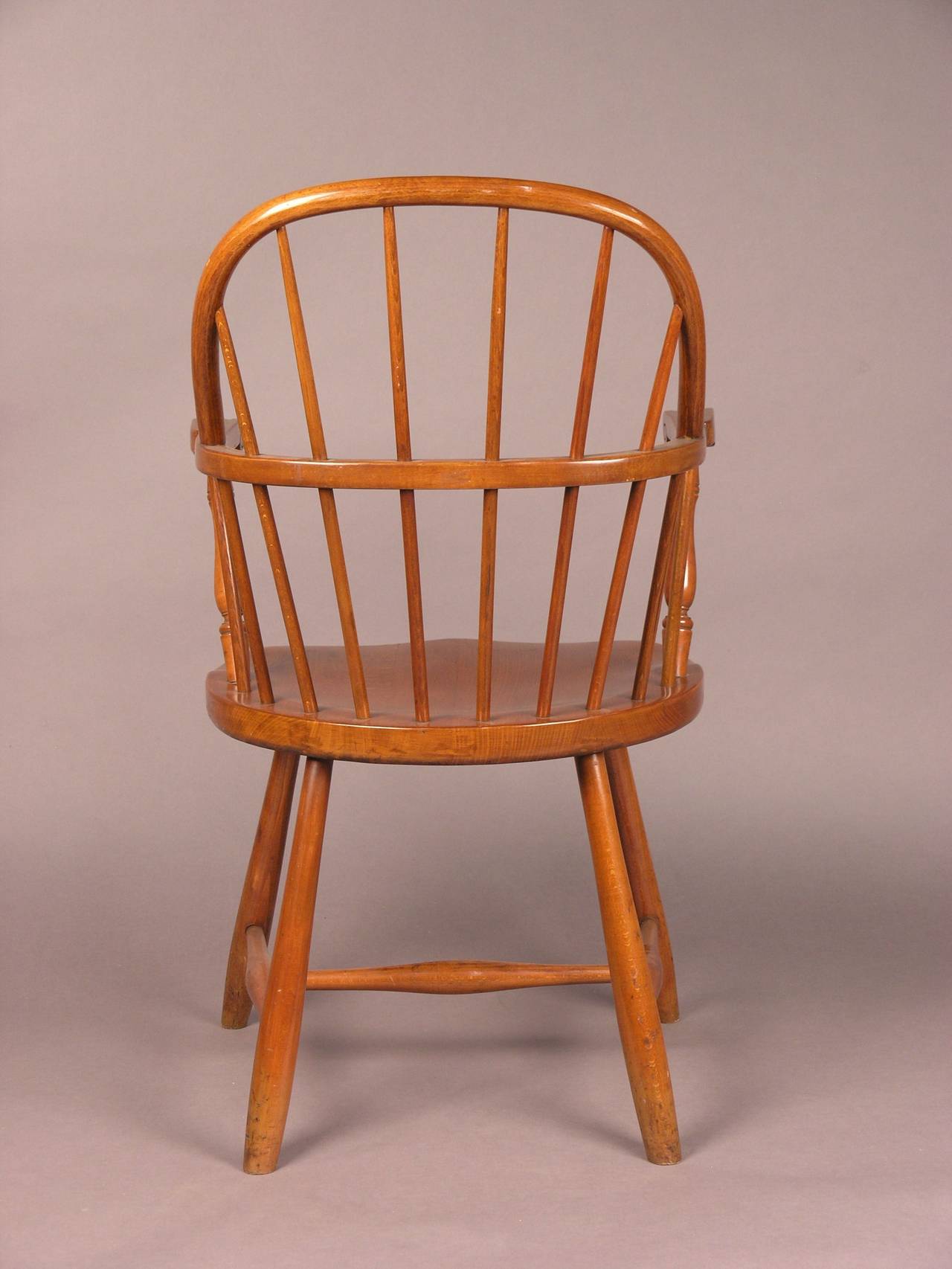 Pair of Windsor Armchairs by Thonet For Sale 1