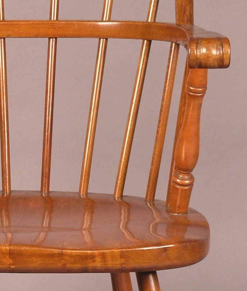 Pair of Windsor Armchairs by Thonet For Sale 3