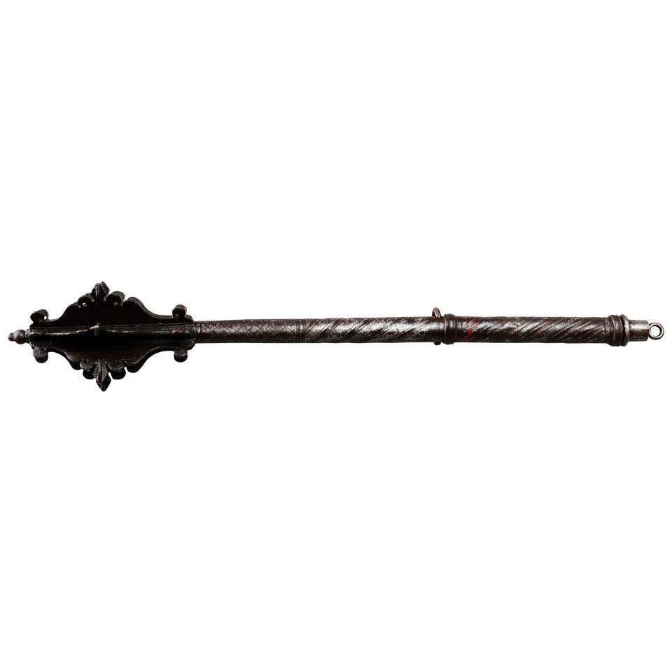 Important Renaissance Mace from South Germany circa 1550