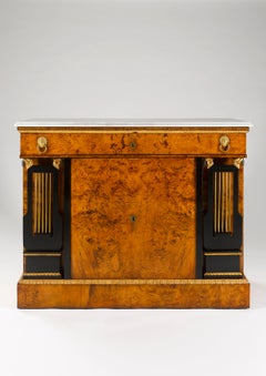 Commode viennoise de style Empire du début du XIXe siècle