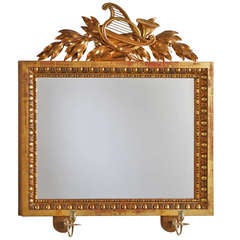Swedish Empire Early 19th c. Girandole Mirror 5