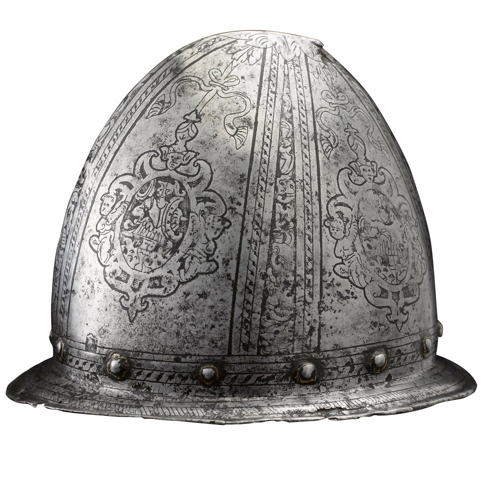 Italian Renaissance 16th C. Helmet