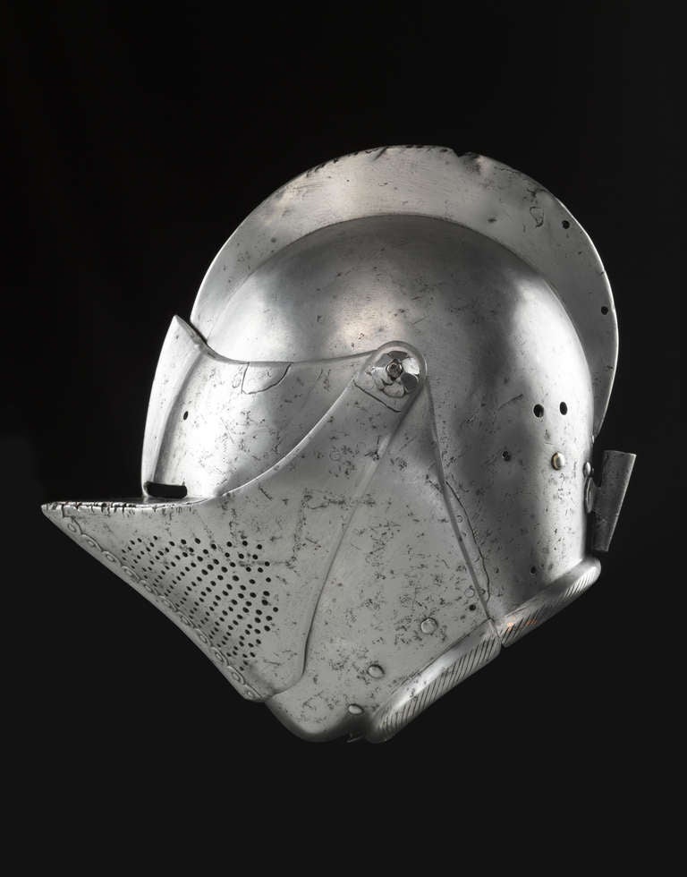 Iron Rare Tournament Helmet, South Germany ca. 1580