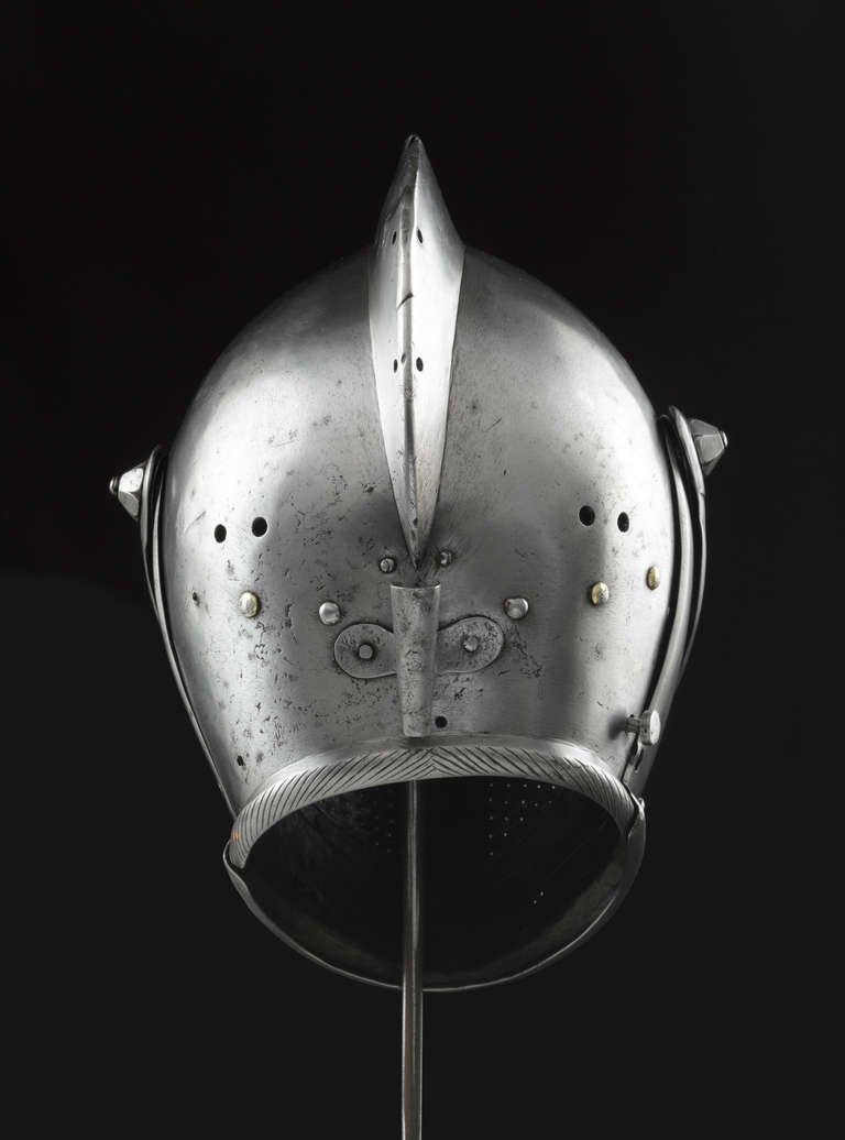 Rare Tournament Helmet, South Germany ca. 1580 1