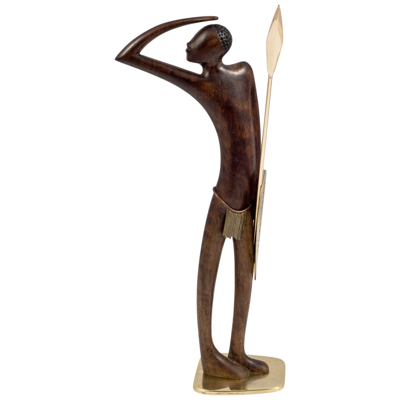 Werkstatte Hagenauer African Scout, circa 1950