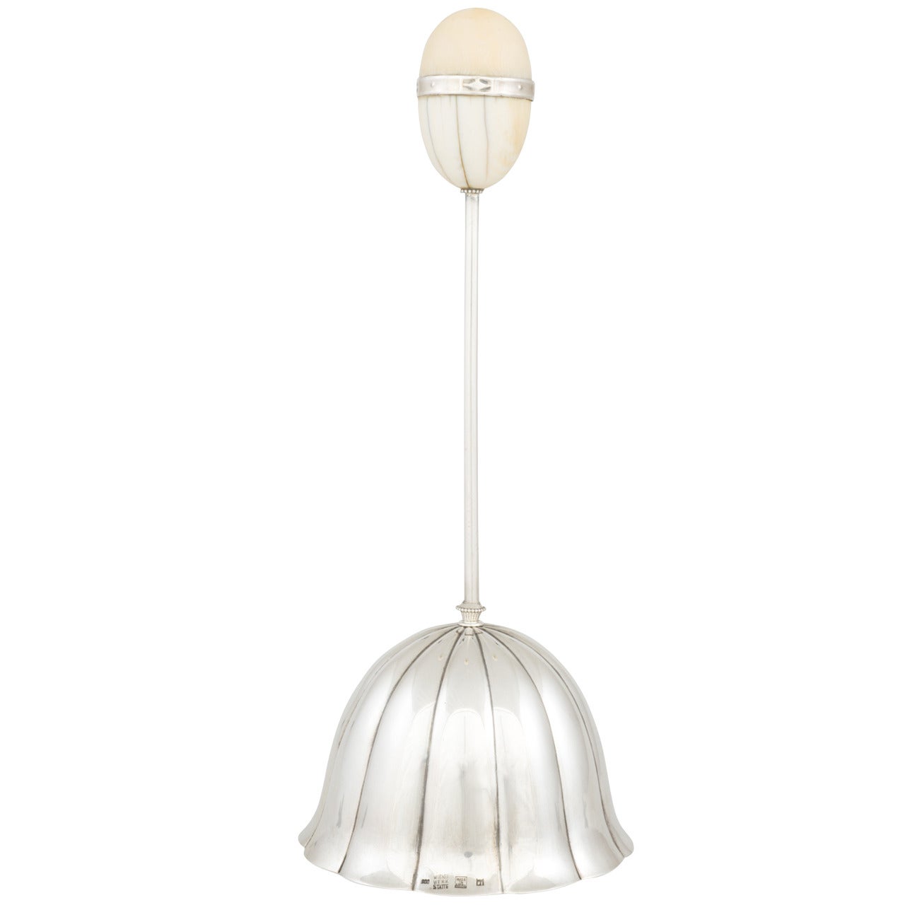 Dinner Bell Josef Hoffmann Wiener Werkstatte Silver 1913