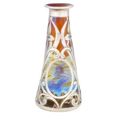 Franz Hofstotter Loetz Vase Paris World Exhibition 1900