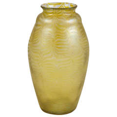 Exquisitely Shaped Large Loetz Vase, circa 1900 8
