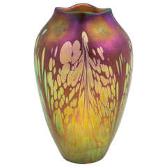 Loetz Vase Medici Brown Phenomen Genre 2/484