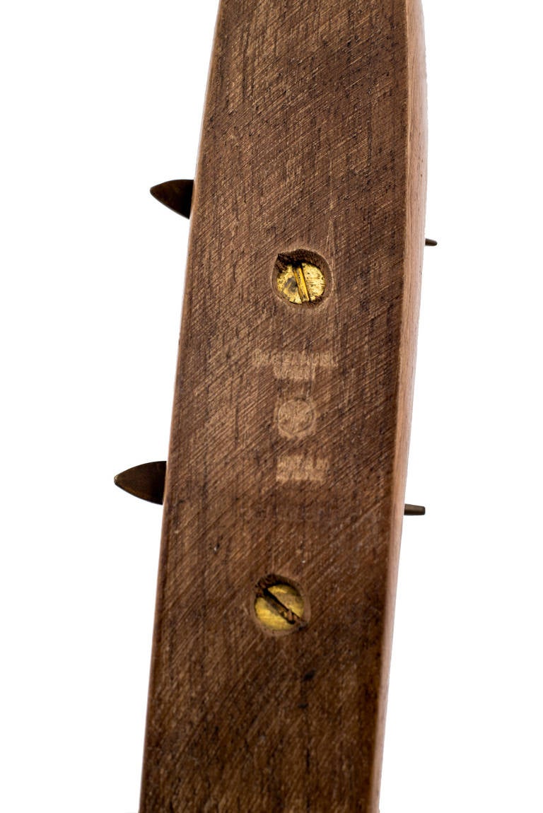 Carved Werkstatte Hagenauer Rowboat with African Children