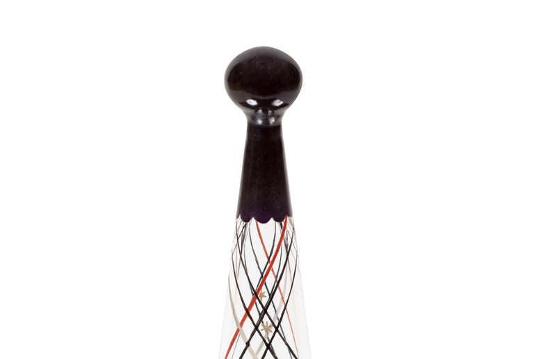 Jugendstil Secessionist Ex Glass Wiener Werkstätte Josef Hoffmann Hilde Jesser, circa 1919 For Sale