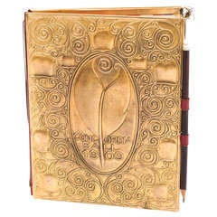 Gold Gilt Metal Carnet De Ball Josef Hoffmann Wiener Werkstatte 1909