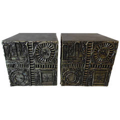 Pair of Side Tables by Adrian Pearsall for Craft Associates Pair of Side Tables by Adrian Pearsall for Craft Associates